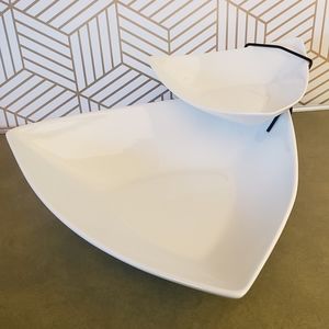 **SOLD**Chip and dip tray